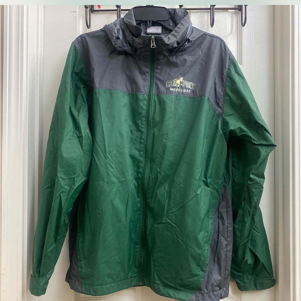 Cal Poly Mustangs wind breaker jacket